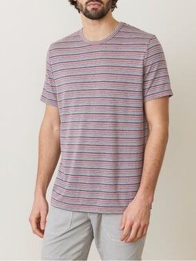 Marine Layer Jacquard Crew Tee